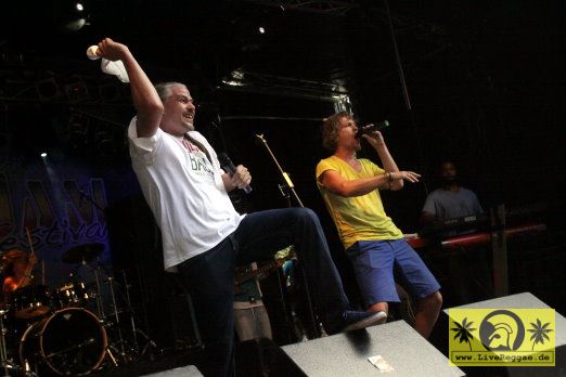 Natty Flo (D) with Ganjaman 19. Reggae Jam Festival - Bersenbrueck 03. August 2013 (15).JPG